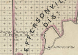 1840 Map of Indiana