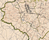 1917 Map of Anne Arundel County Maryland