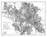 1923 Map of Richmond Virginia