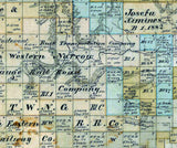 1881 Map of Armstrong County Texas