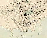 1880 Map of New Castle Delaware