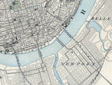 1902 Map of Cincinnati Ohio