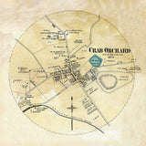 1879 Map of Crab Orchard Lincoln County Kentucky