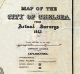 1867 Map of Chelsea Massachusetts