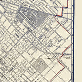 1919 Map of Dallas Texas