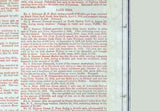 1894 Ship Wreck Map and Chart of The Great Lakes