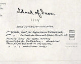 1904 Map of Island of Guam