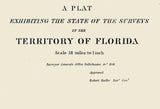 1839 Map of North Florida