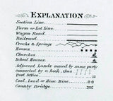 1903 Map of Benton County Minnesota