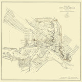 1861 Map of Richmond Virginia