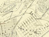 1861 Map of Richmond Virginia