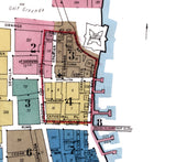 1917 Town Map of Saint Augustine Florida