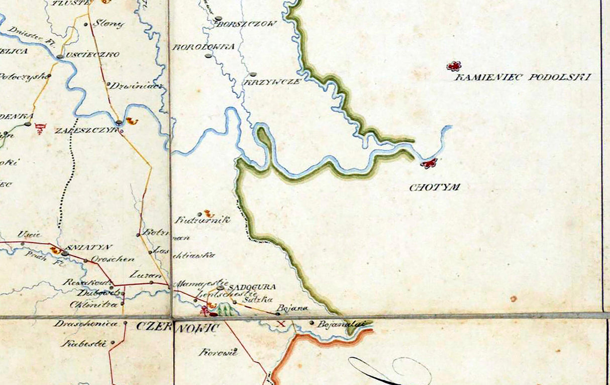 1820 Map of Galicia