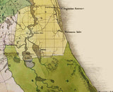 1839 Map of Florida