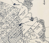 1915 Map of Austin County Texas