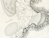 1854 Nautical Chart of Umquah River Oregon