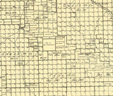 1920 Map of Brewster County Texas