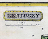 1816 Map of Kentucky