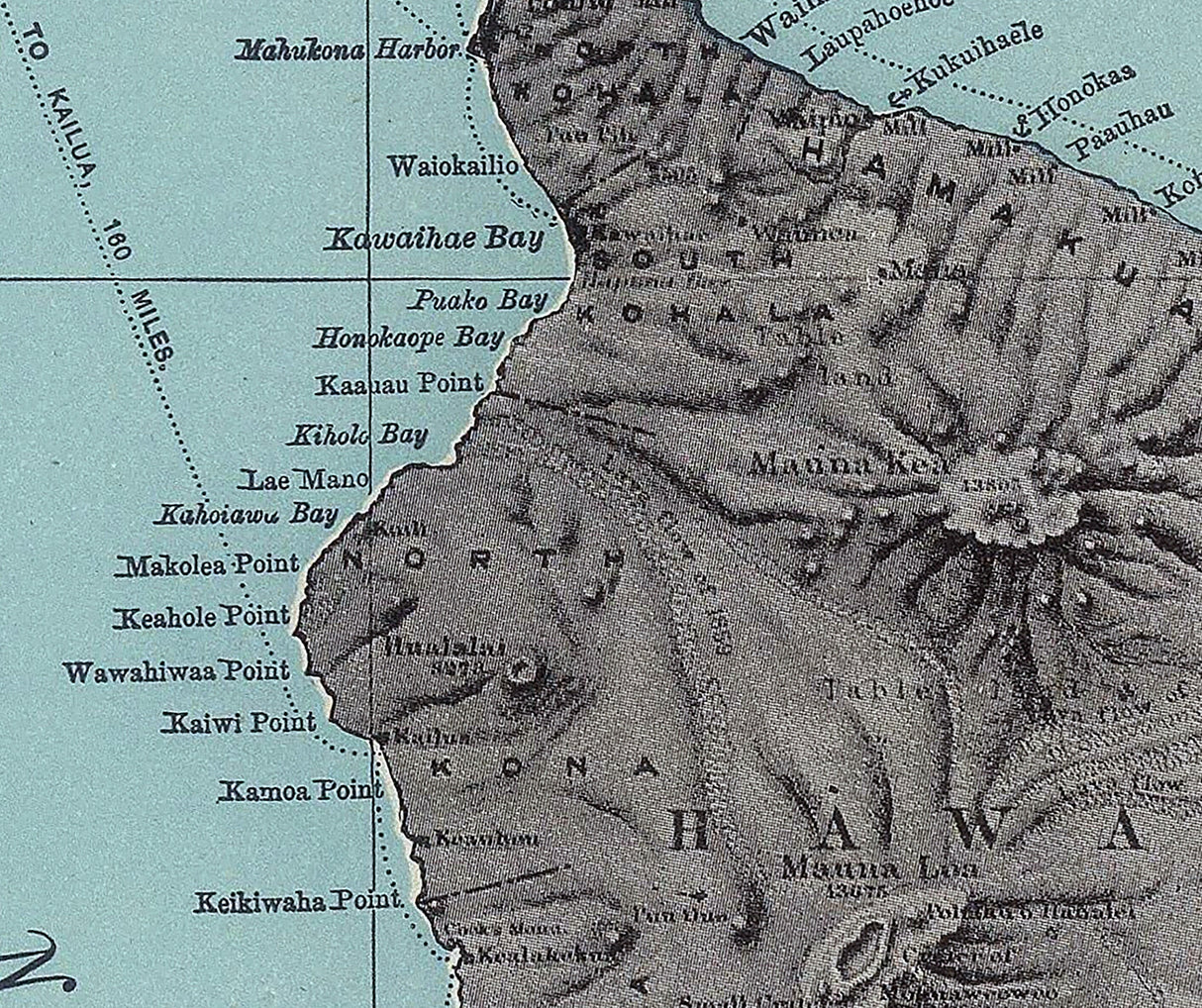 1903 Map of Hawaii