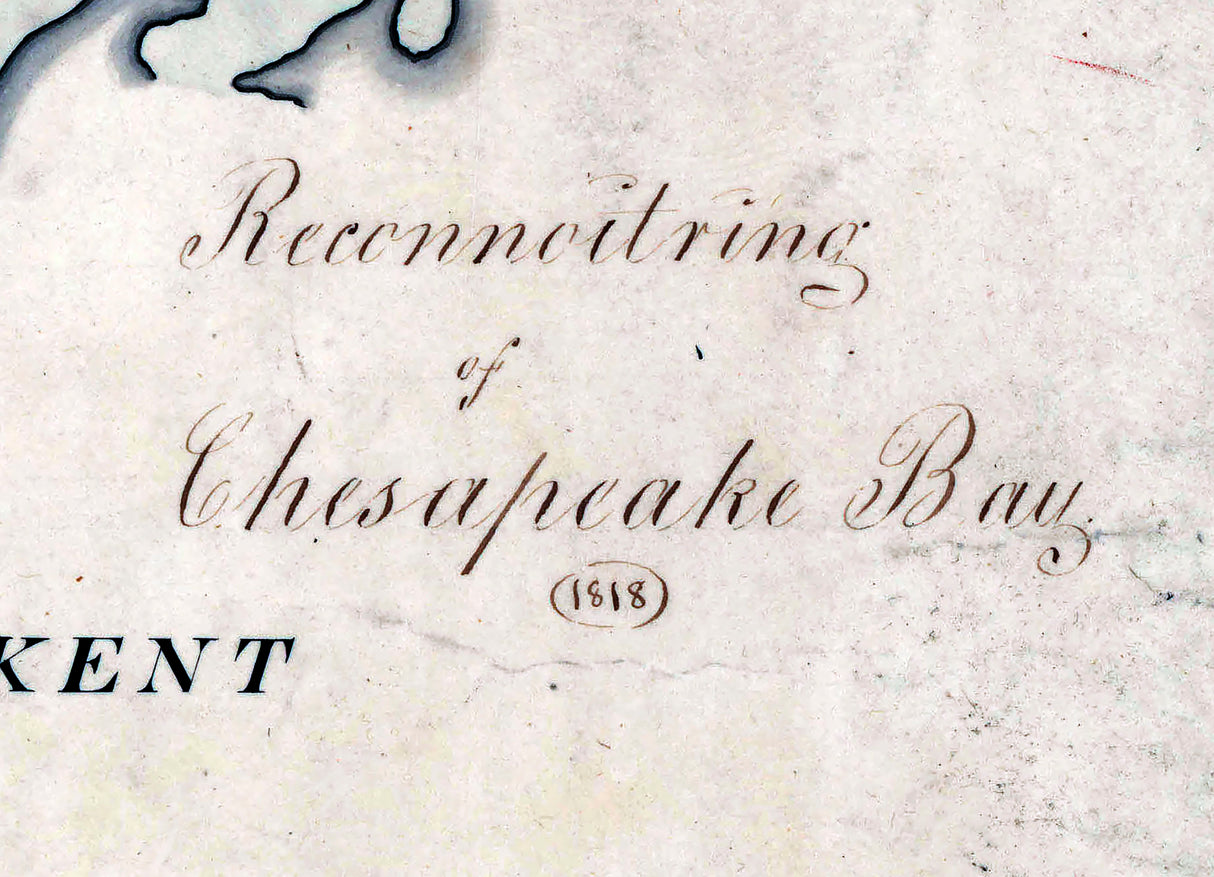 1818 Nautical Chart of Annapolis Harbour