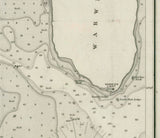 1867 Nautical Chart of Greenwich Bay Rhode Island