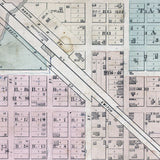 1874 Map of Genoa Ottawa County Ohio