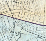 1867 Map of Chelsea Massachusetts