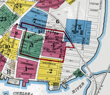 1894 Town Map of Chelsea Suffolk County Massachusetts