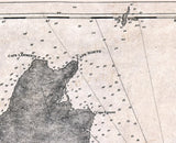 1800 Chart of Cape Breton Island Canada