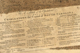 1800 Map of Charlestown South Carolina and Harbor