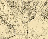 1800 Map of Port of Royal South Carolina