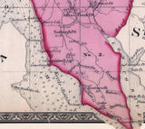1866 Map of Charles County Maryland