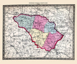 1866 Map of Howard County Maryland