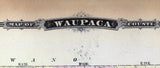 1878 Map of Waupaca County Wisconsin