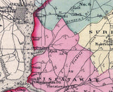 1866 Map of Prince Georges County Maryland