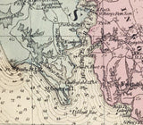 1866 Map of St Marys County Maryland