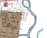 1917 Town Map of Saint Augustine Florida