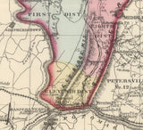 1866 Map of Washington County Maryland