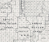 1870 Map of Callahan County Texas