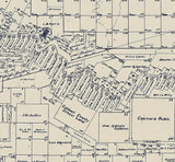 1904 Map of Coke County Texas