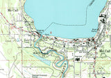 1985 Map of Payette Lake Idaho