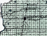 1914 Map of Madison County Florida