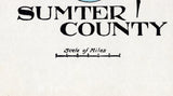 1914 Map of Sumter County Florida