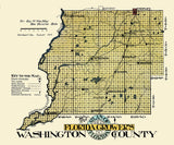 1914 Map of Washington County Florida