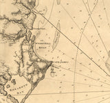 1779 Chart of Delaware Bay