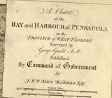 1800 Chart of Pensacola Bay and Harbor