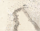 1849 Nautical Map of Lake Erie Islands