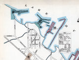 1895 Map of Cheboygan Michigan