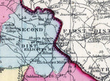 1866 Map of Howard County Maryland