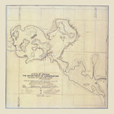 1922 Map of Webster Lake Kosciusko County Indiana